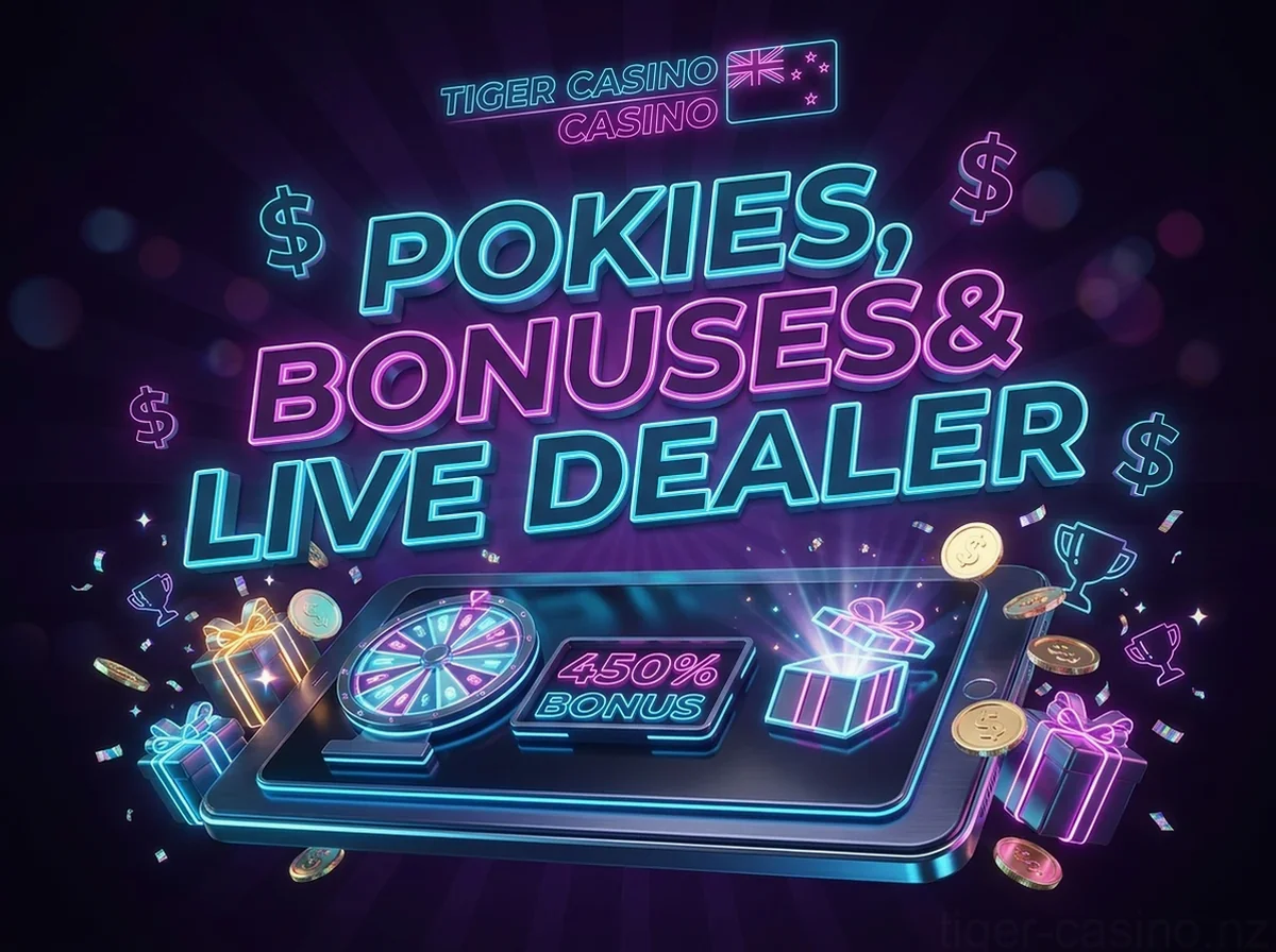 Pokies, Bonuses& Live Dealer